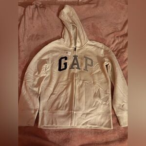Gap Kids 3 Toned Logo Zip-Up Sweater